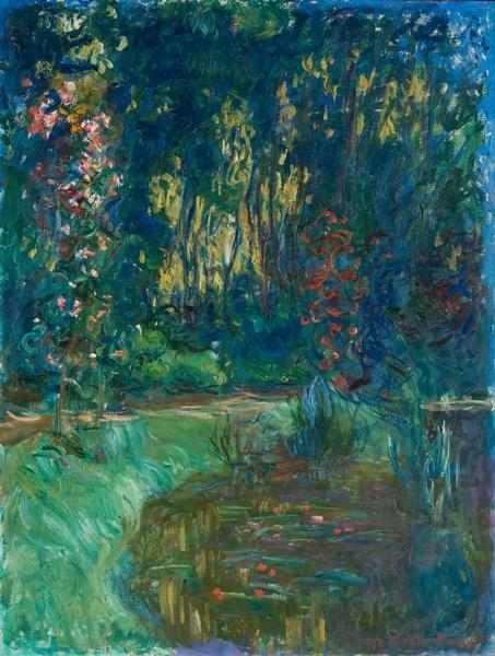 Coin de l’étang à Giverny, Claude Monet ,1917
Don de l’artiste au musée en 1923